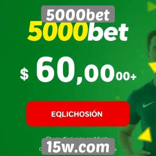 Promoções e bônus disponíveis no 5000bet